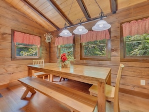 Dining - Er309- George's- Great Location- Close To Town 5 Bedroom Cabin by RedAwning (Pigeon Forge)
