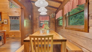 Cabana, 5 quartos | Opções para refeição