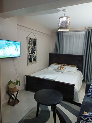 1 chambre, Wi-Fi, draps fournis