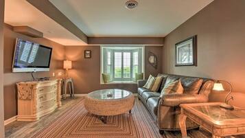 TV connectée, cheminée