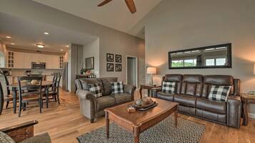 TV connectée, cheminée