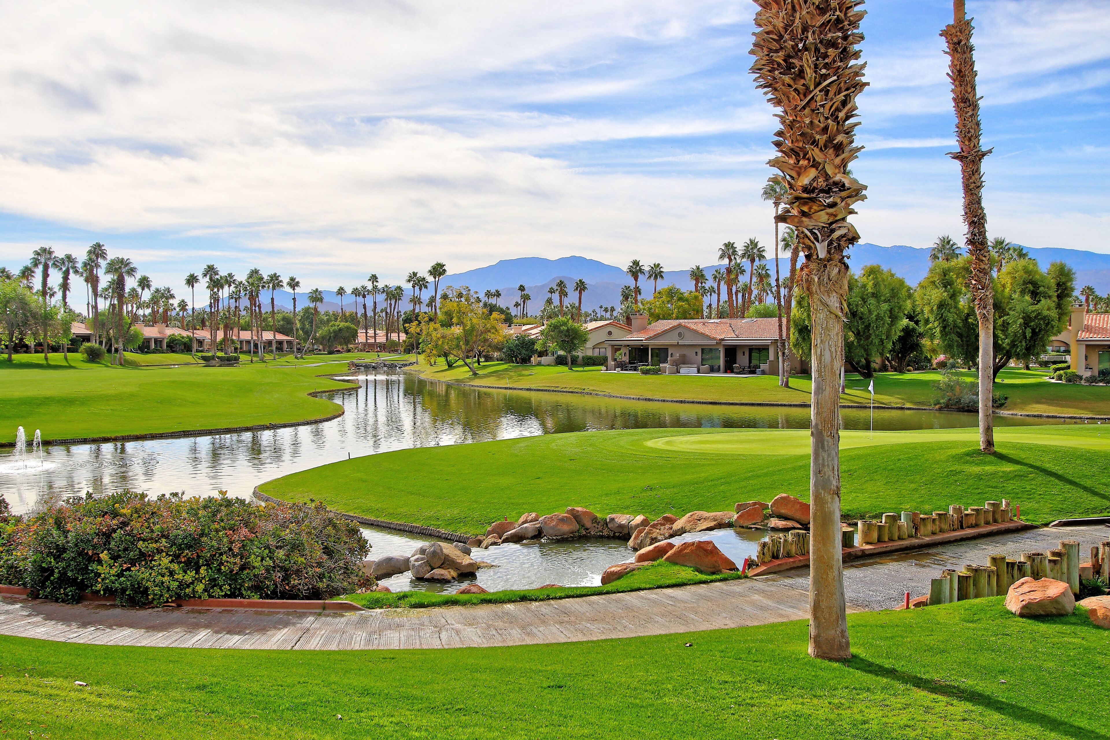 Spectacular views from our upscale pet-friendly condo with access to pools + spa