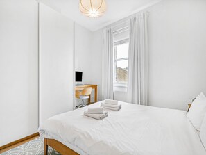1 bedroom, iron/ironing board, free WiFi, bed sheets
