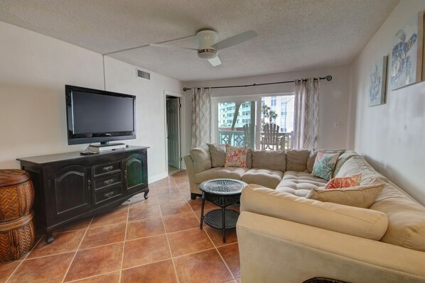 Condo, 2 Bedrooms | Living area - 327 El Matador 2 Bedroom Condo by RedAwning (Fort Walton Beach)