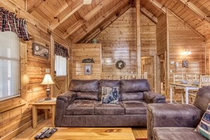 Cabin, 2 Bedrooms | Interior