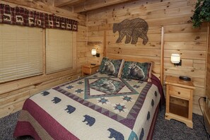 Kabin, 2 kamar tidur | 2 kamar tidur dan Wi-Fi gratis