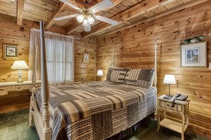 Kabin, 2 kamar tidur | 2 kamar tidur dan Wi-Fi gratis