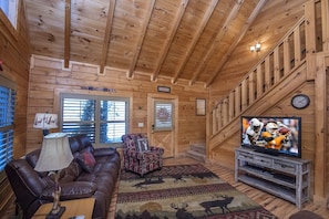 Cabin, 3 Bedrooms | Bahagian dalam