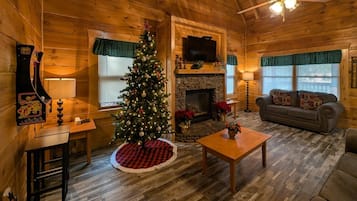 Kulübe, 1 Yatak Odası | Oturma alanı