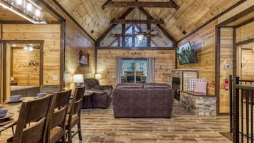 Cabane, 3 chambres | Restauration