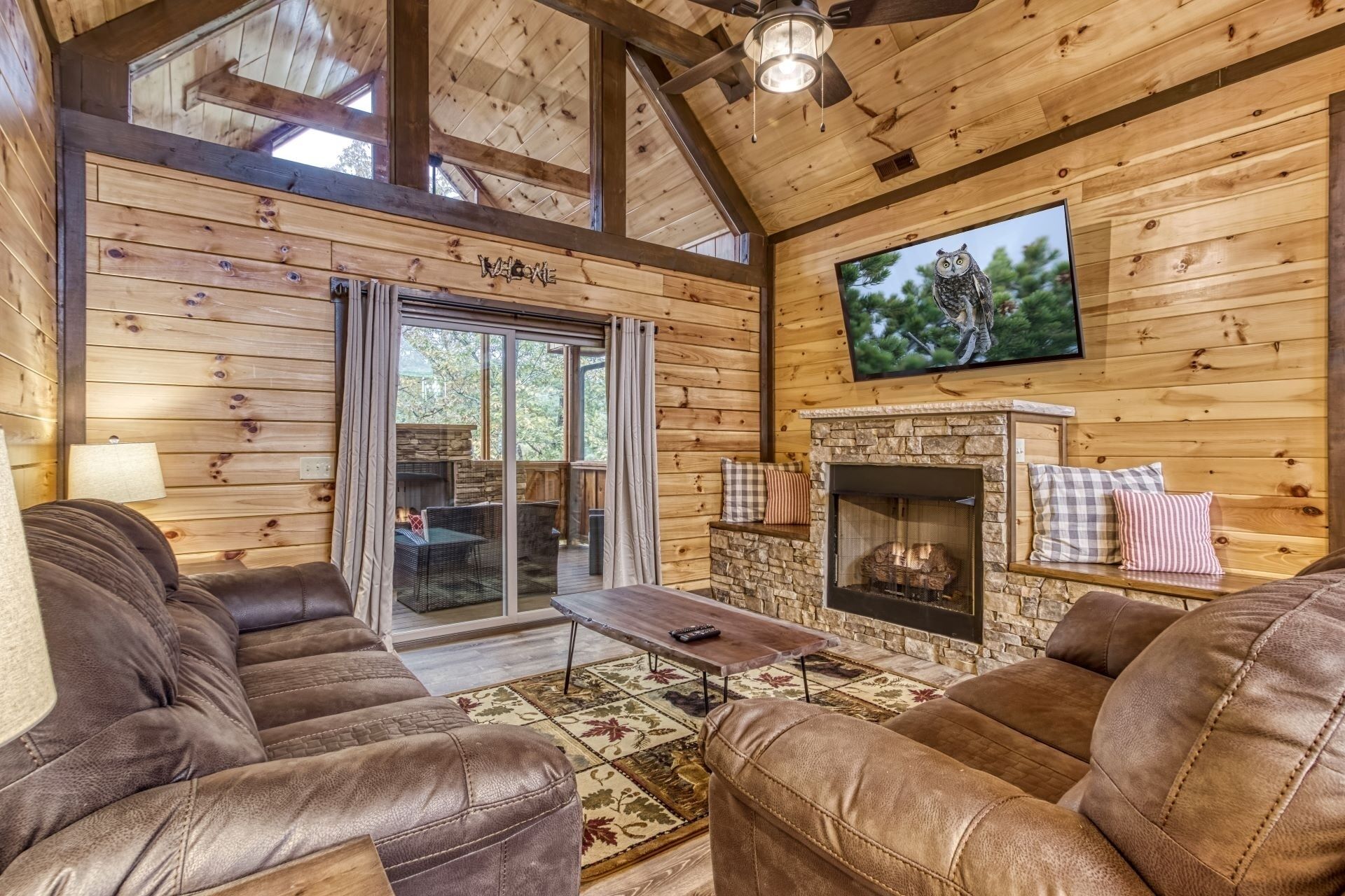 Cabana, 3 quartos | Sala de estar