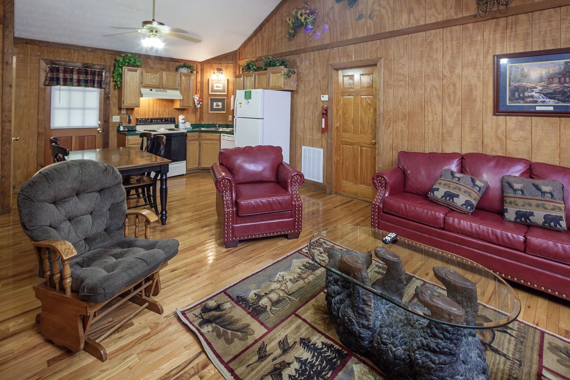 Cabane, 2 chambres | Intérieur