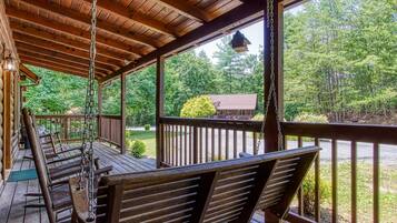 Cabin, 2 Bedrooms | Balcony