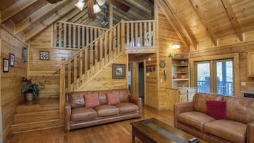 Cabana, 2 quartos | Área de estar