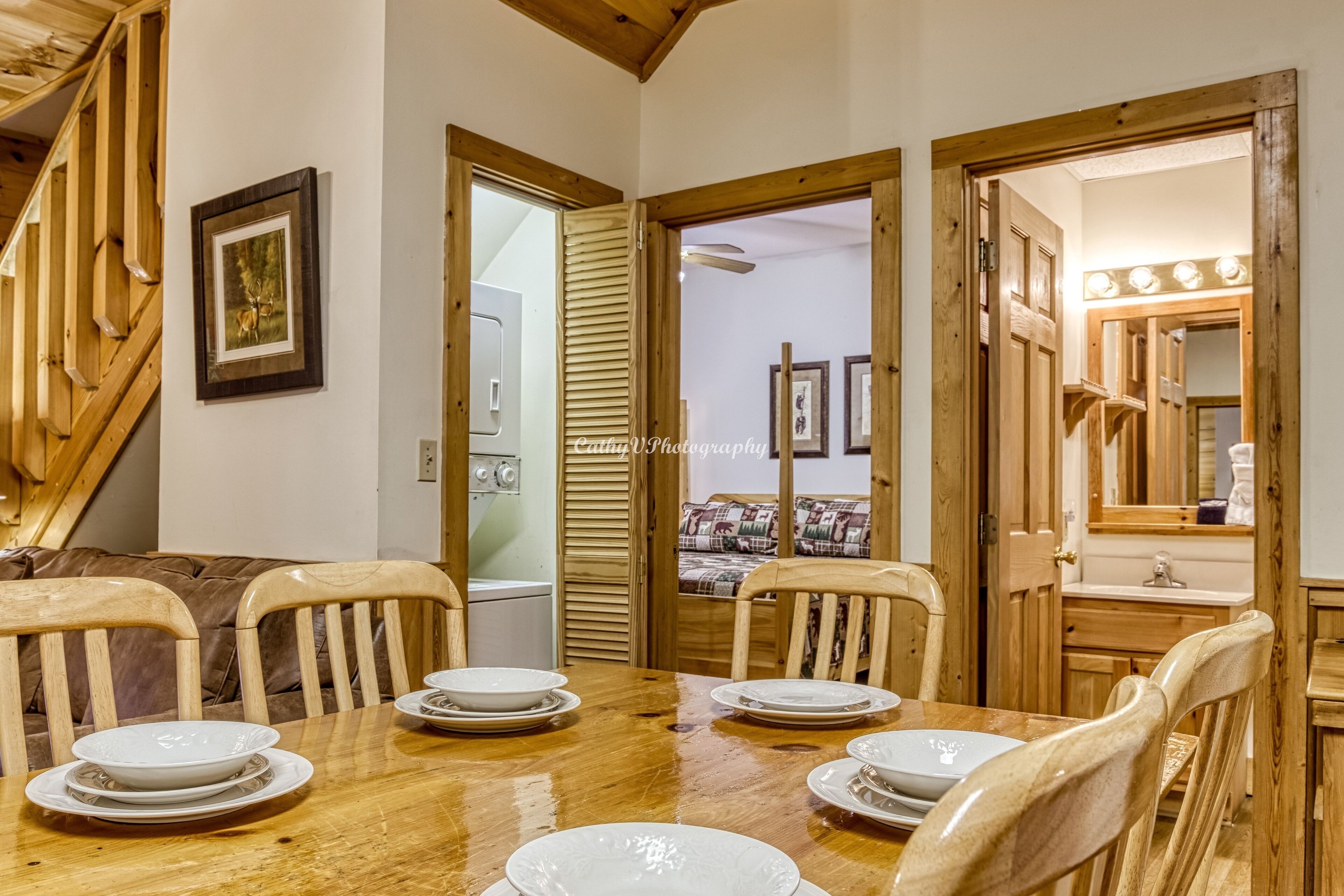 Cabaña, 4 habitaciones | Restauración