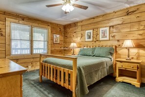 Cabaña, 4 habitaciones | 4 dormitorios y wifi gratis