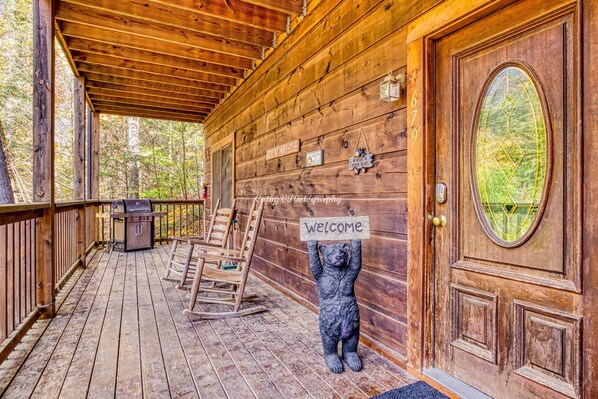 Hytte - 4 soveværelser | Overnatningsstedets område