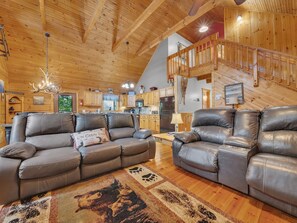 Hytte, 4 soverom | Oppholdsområde