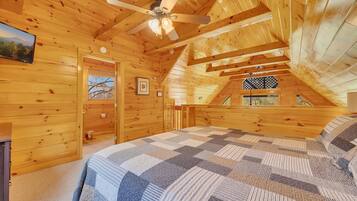 Kabin, 2 kamar tidur | 2 kamar tidur dan Wi-Fi gratis