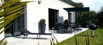 Bo i Brittany House ved St Michel