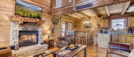Cabin, 2 Bedrooms | Private kitchen | Fridge, oven, coffee/tea maker, toaster