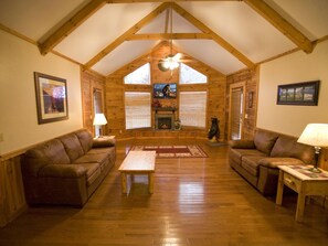 Cabin, 2 Bedrooms | Interior