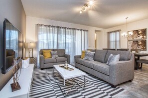 Townhome, 5 Bedrooms | Living area - 5 Bedrooms Townhome w- Splashpool - 8205SA 5 Townhouse by RedAwning (Kissimmee)