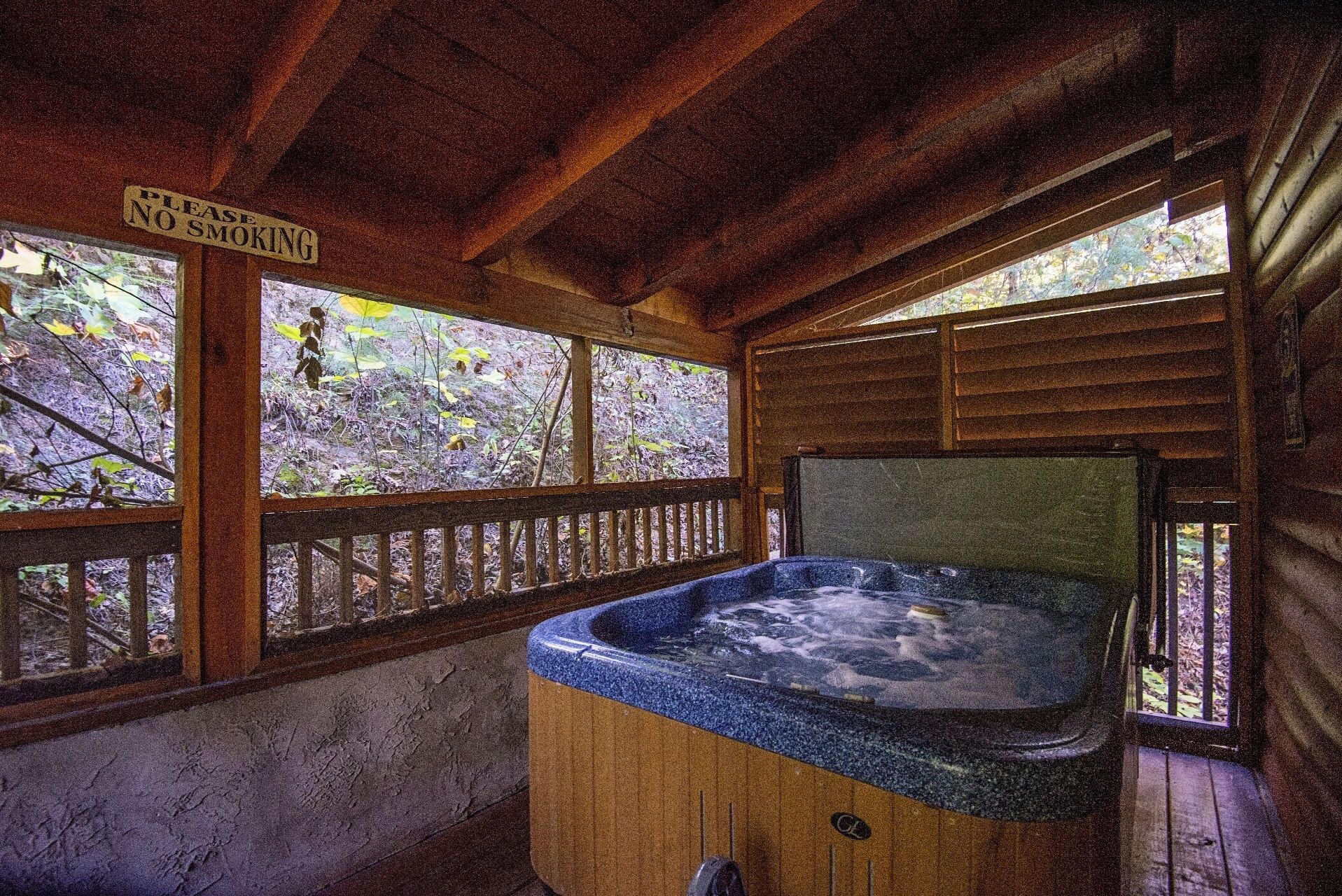 Private spa tub