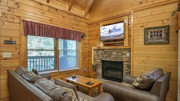 Cabin, 1 Bedroom | Living room
