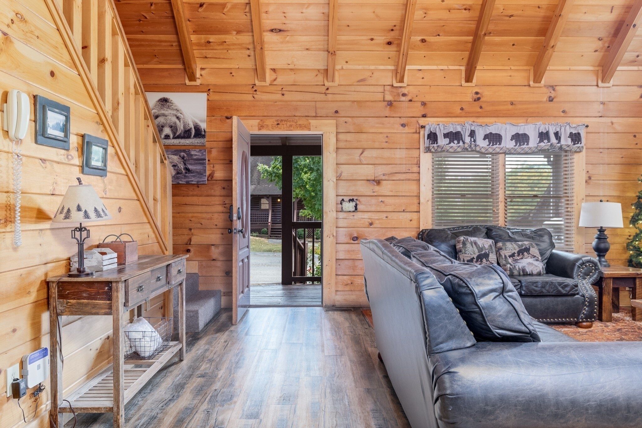 Cabane, 6 chambres | Coin séjour