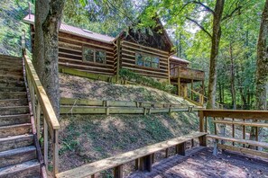 Cabin, 2 Bedrooms | Property grounds - Valhalla - Private Rustic Getaway 2 Bedroom Cabin by RedAwning (Sevierville)