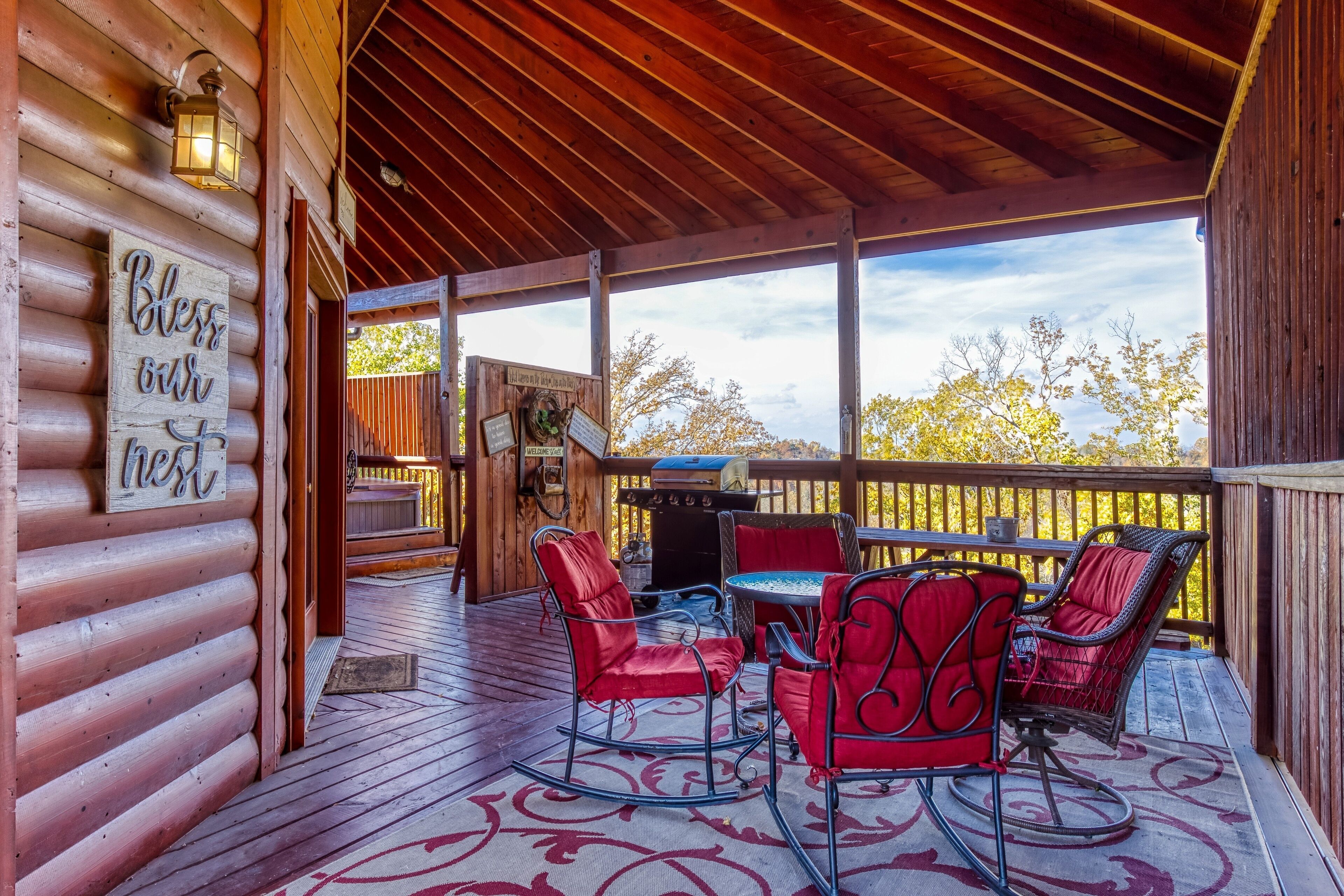 Cabin, 1 Bedroom | Outdoor dining
