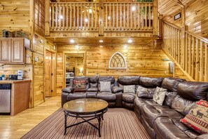 Cabin, 1 phòng ngủ | Khu phòng khách