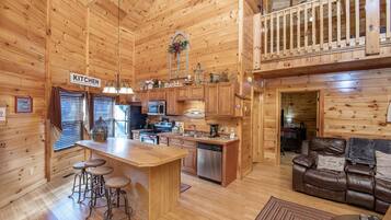 Kabin, 1 kamar tidur | Dapur pribadi | Lemari es, oven, mesin pembuat kopi/teh, dan pemanggang roti