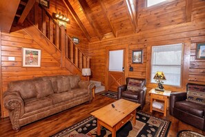 Ferienhütte, 3 Schlafzimmer | Wohnbereich