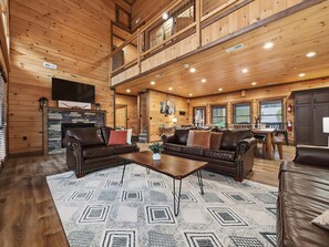 Baita, 6 camere da letto | Area soggiorno | Smart TV