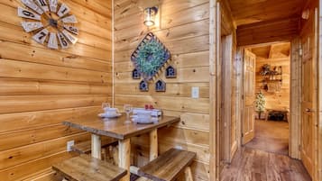小屋, 1 間臥室 | 用餐區