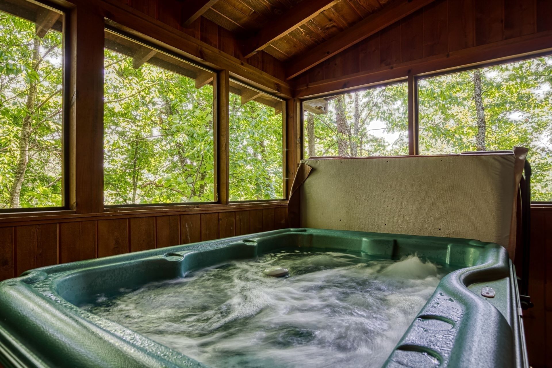 Hytte, 1 soverom | Innendørs boblebad