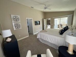 2 bedrooms, desk, iron/ironing board, free WiFi