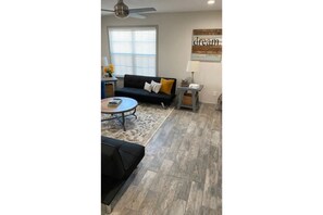 Smart-tv en een open haard