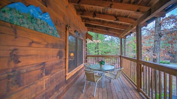 Cabana, 2 quartos | Terraço/pátio