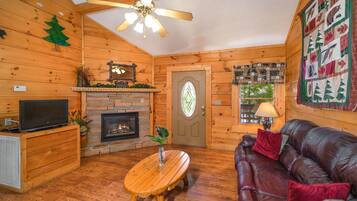 Cabana, 2 quartos | Área de estar