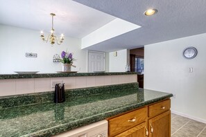 Condo, 2 Bedrooms | Private kitchen | Fridge, oven, coffee/tea maker, toaster