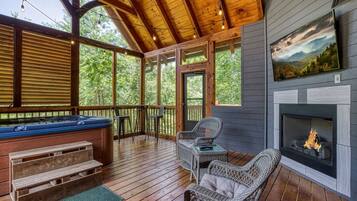 Ferienhütte, 2 Schlafzimmer | Unterkunftsgelände