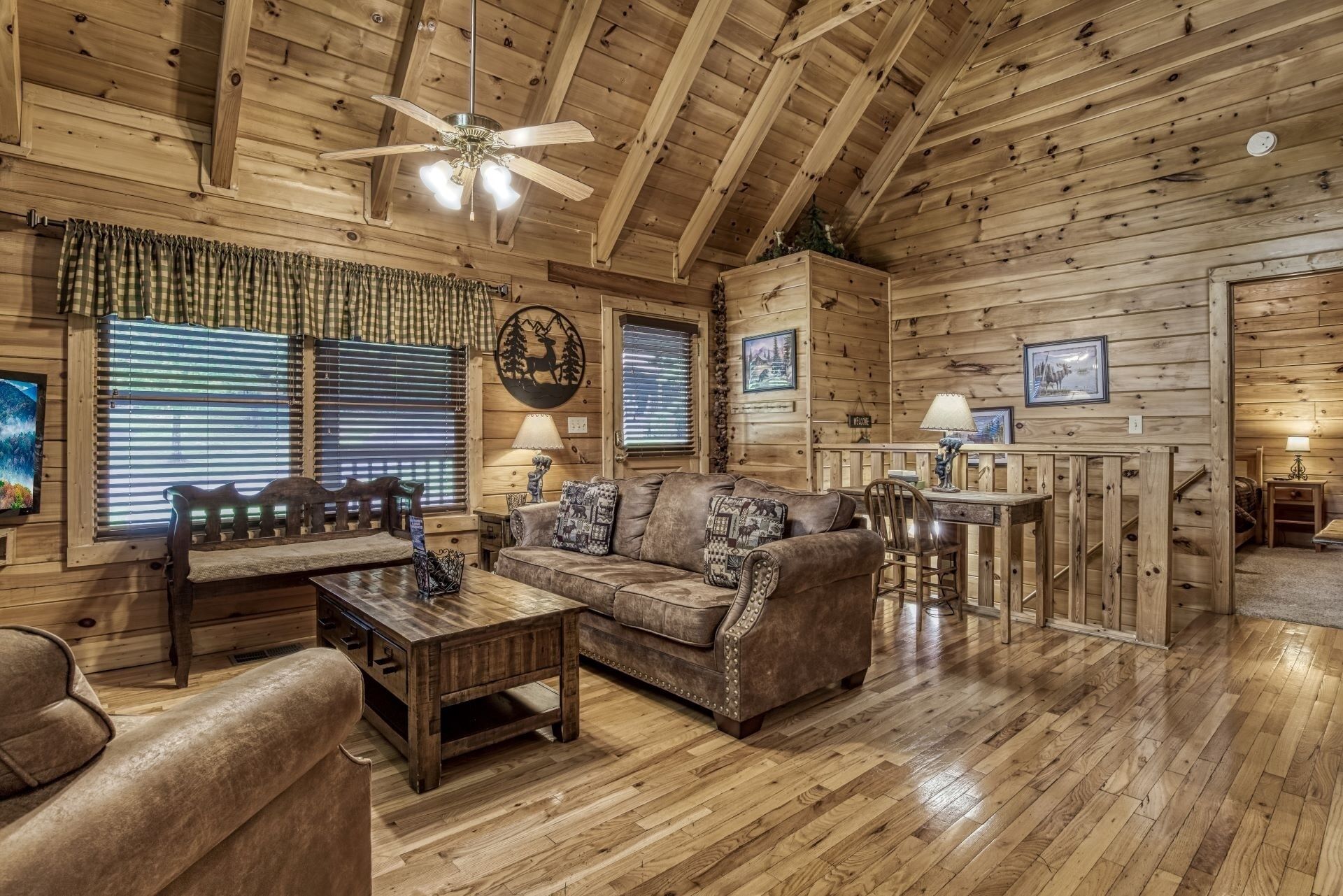 Cabaña, 1 habitación | Zona de estar