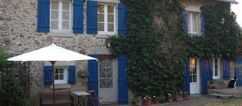 New apartment in a country house with terrace and garden