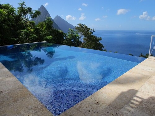 Bananaquit House, large hillside Villa,  Piton View -  Direct from Owner 
