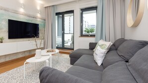Living room - Lux Jana Kazimierza by Renters Prestige (Warsaw)