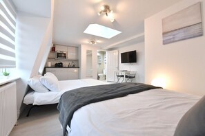 1 soverom og sengetøy