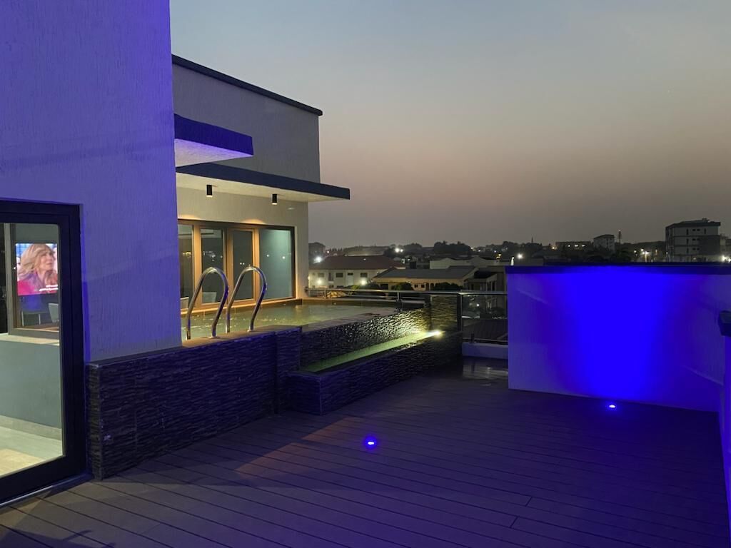 Overnattingsstedets uteområder